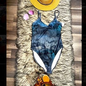 Dark Cloud One Piece Bathing Suit